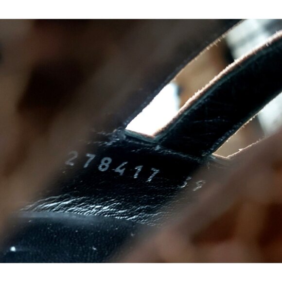 Balenciaga Strappy Pointed Toe Heels Brown Leather Womens US 9 - Picture 8 of 11